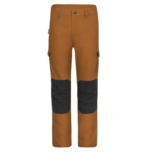 Trollkids Spodnie trekkingowe &quot;Trollheimen&quot; w kolorze brązowym ze sklepu Limango Polska w kategorii Spodnie chłopięce - zdjęcie 165440152