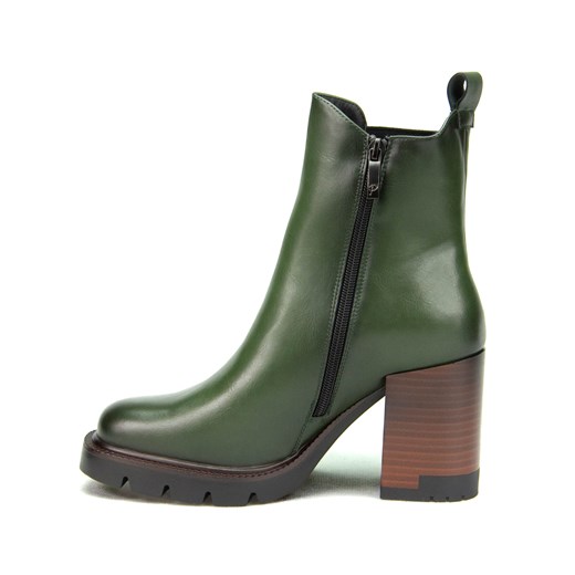 Botki Potocki 23-12175GN Zielony 37 Awis Obuwie
