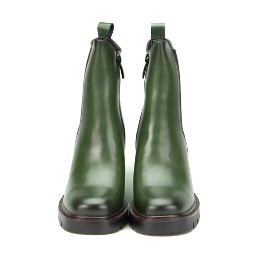 Botki Potocki 23-12175GN Zielony 39 Awis Obuwie