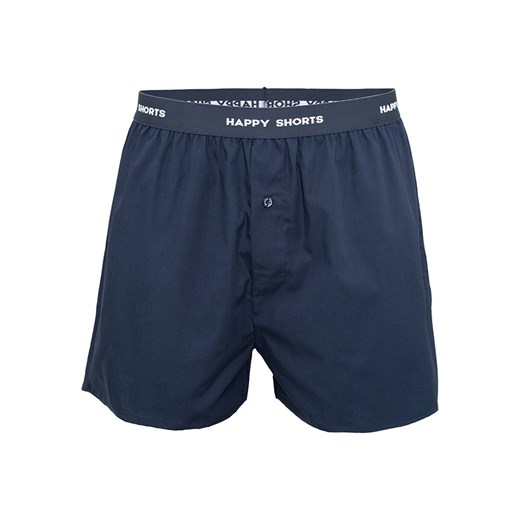 Happy Shorts Bokserki (3 pary) w kolorze granatowo-niebieskim Happy Shorts XL wyprzedaż Limango Polska