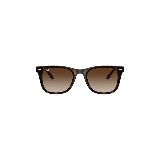 Ray-Ban okulary przeciwsłoneczne kolor brązowy 65 ANSWEAR.com
