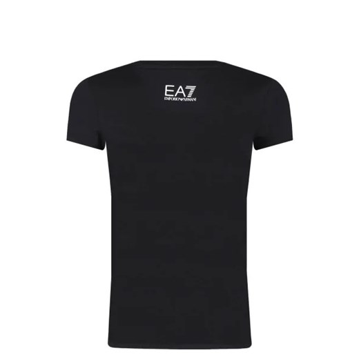 Bluzka dziewczęca Emporio Armani czarna