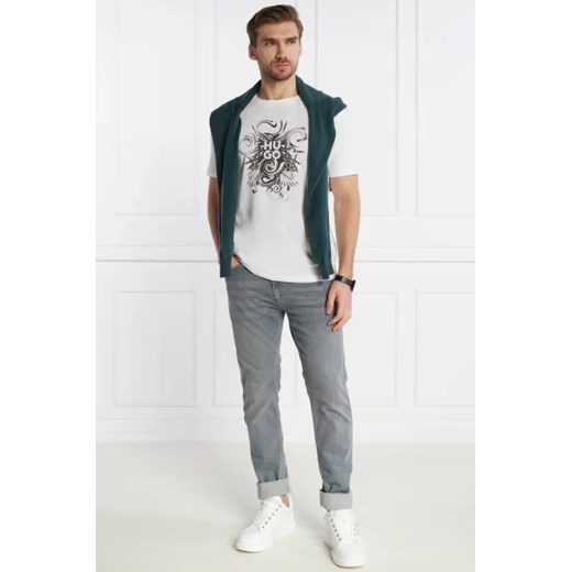 T-shirt męski Hugo Boss z krótkim rękawem 