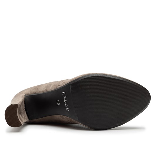 Kozaki R.Polański 761/K - Cappuccino Zamsz 36 R.Polański wyprzedaż