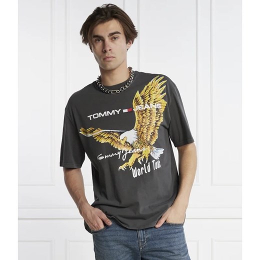 Tommy Jeans T-shirt | Loose fit ze sklepu Gomez Fashion Store w kategorii T-shirty męskie - zdjęcie 165520890
