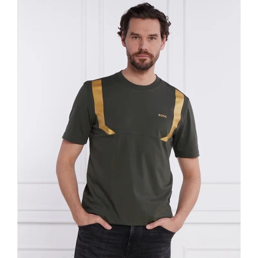 T-shirt męski BOSS HUGO z krótkim rękawem z elastanu 