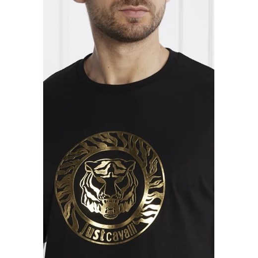 T-shirt męski Just Cavalli bawełniany