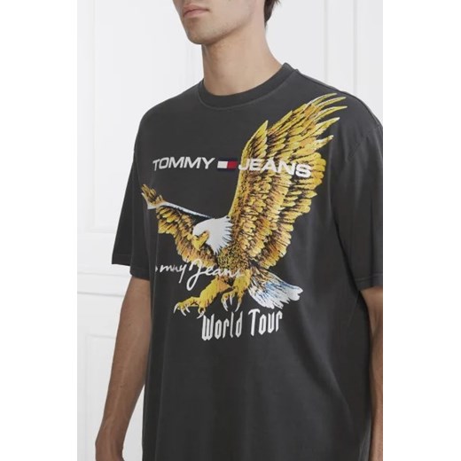 T-shirt męski Tommy Jeans młodzieżowy