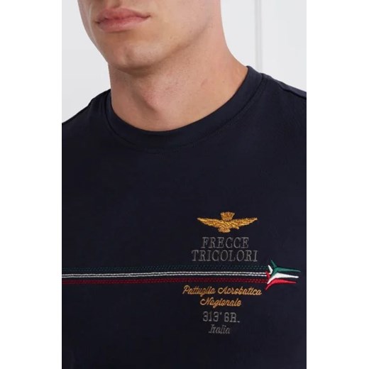 T-shirt męski Aeronautica Militare z krótkim rękawem