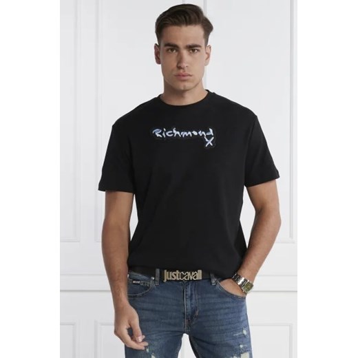 T-shirt męski Richmond X z napisem 