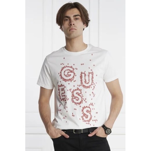 GUESS T-shirt | Regular Fit Guess L wyprzedaż Gomez Fashion Store