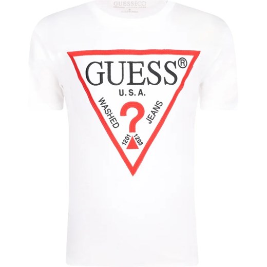 Guess T-shirt | Regular Fit ze sklepu Gomez Fashion Store w kategorii T-shirty chłopięce - zdjęcie 165521354