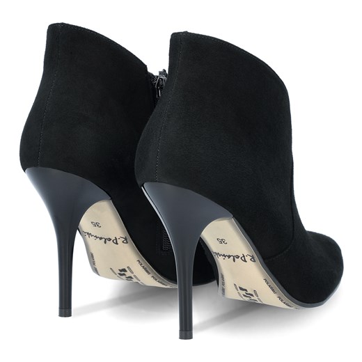 Botki 716 - Czarny Zamsz 41 okazja r.polanski.com