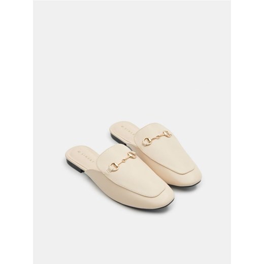 Sinsay - Klapki mule - beżowy Sinsay 38 Sinsay