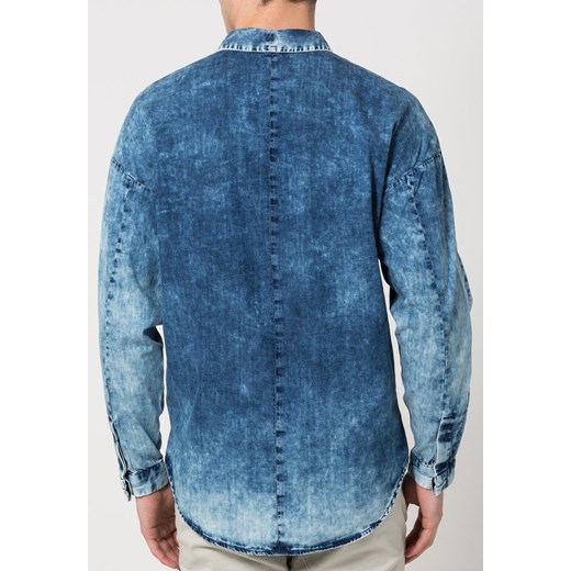 Calvin Klein Jeans ANDO Koszula blue denim zalando niebieski denim