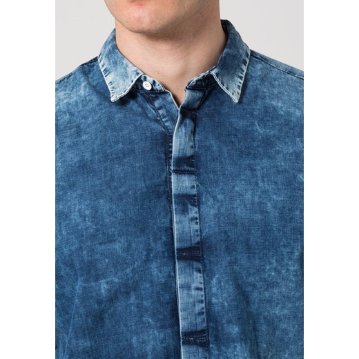 Calvin Klein Jeans ANDO Koszula blue denim zalando niebieski guziki