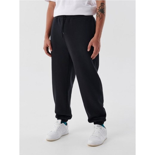 Cropp - Czarne joggery comfort - czarny Cropp S Cropp