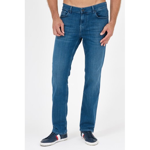 7 FOR ALL MANKIND Niebieskie jeansy męskie, Rozmiar 40 ze sklepu outfit.pl w kategorii Jeansy męskie - zdjęcie 165575182