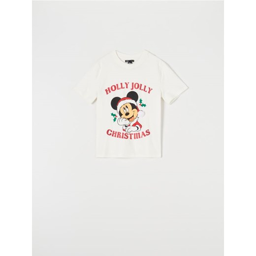 Sinsay - Koszulka Myszka Miki - kremowy Sinsay XL Sinsay