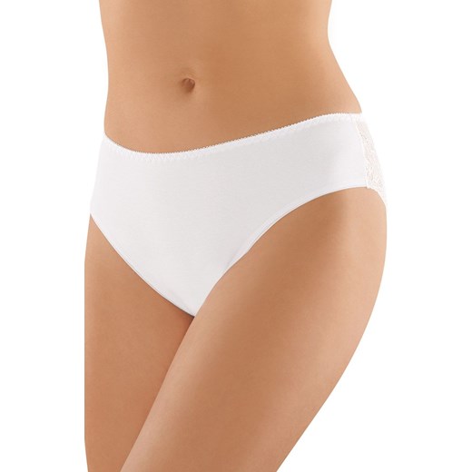 Figi damskie białe z koronką BBL 119, Kolor biały, Rozmiar XL, Babell ze sklepu Intymna w kategorii Majtki damskie - zdjęcie 165579863