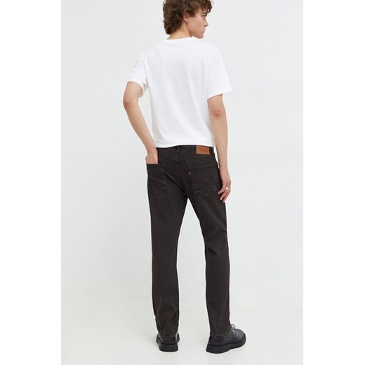 Levi&apos;s jeansy 502 TAPER męskie kolor brązowy ze sklepu ANSWEAR.com w kategorii Jeansy męskie - zdjęcie 165580704