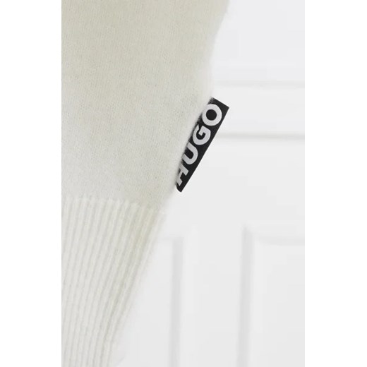 Sweter damski Hugo Boss z golfem 