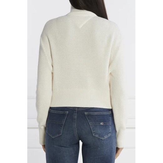 Sweter damski Tommy Jeans z okrągłym dekoltem casual 