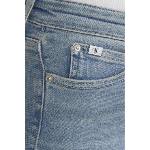 Niebieskie jeansy damskie Calvin Klein 