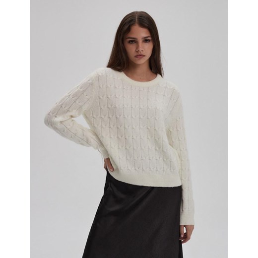 Sweter damski Diverse z okrągłym dekoltem 