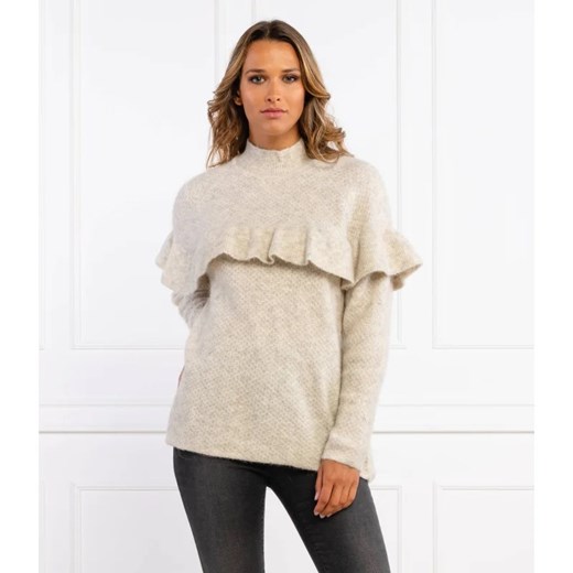 Silvian Heach Wełniany sweter RUEGE | Regular Fit ze sklepu Gomez Fashion Store w kategorii Swetry damskie - zdjęcie 165586321