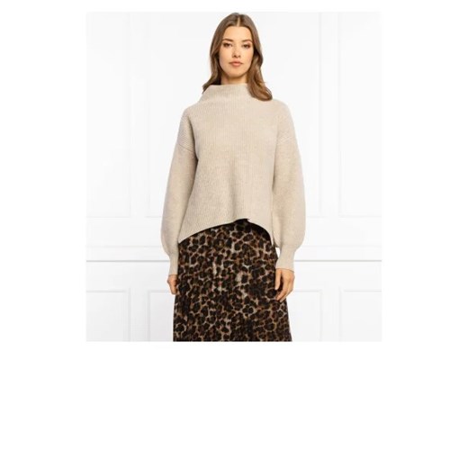 Dkny hotsell leopard turtleneck