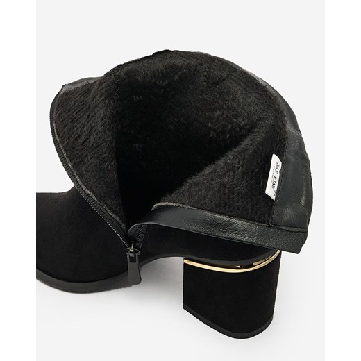Botki Royalfashion.pl na zamek 