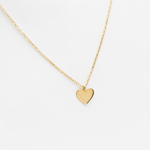 naszyjnik złoty serce ze sklepu ANIA KRUK w kategorii Naszyjniki - zdjęcie 165592462