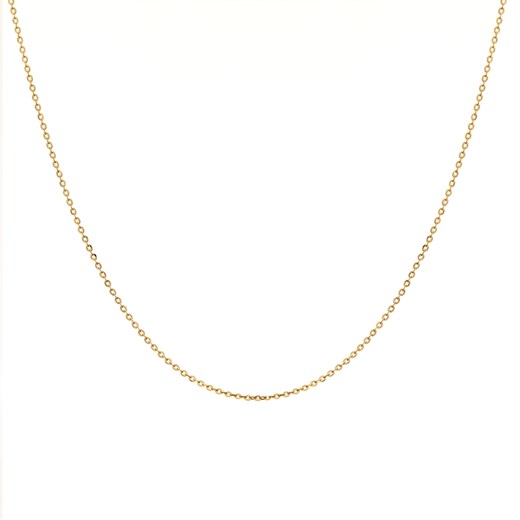 łańcuszek złoty 45 cm ze sklepu ANIA KRUK w kategorii Łańcuszki - zdjęcie 165592611