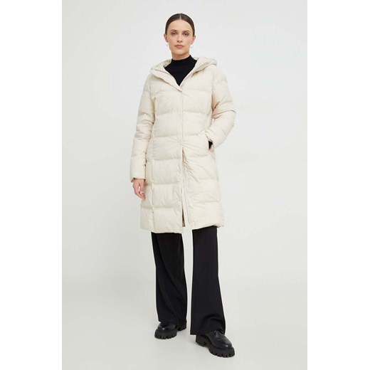 Answear Lab kurtka damska kolor beżowy zimowa ze sklepu ANSWEAR.com w kategorii Kurtki damskie - zdjęcie 165594340