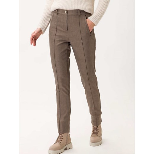BRAX Spodnie &quot;Lillyth&quot; w kolorze szarobrązowym ze sklepu Limango Polska w kategorii Spodnie damskie - zdjęcie 165595320