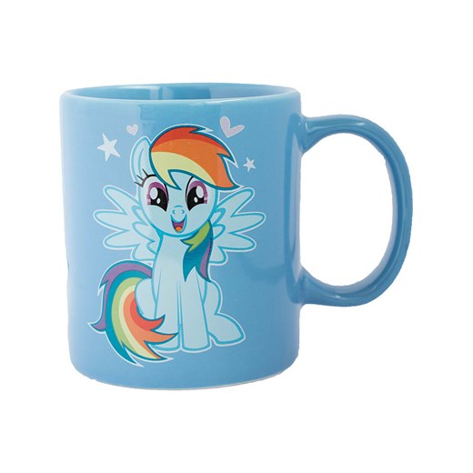 My Little Pony Kubek "Rainbow Dash" w kolorze błękitnym - 320 ml My Little Pony onesize wyprzedaż Limango Polska