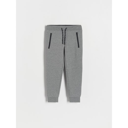 Reserved - Dresowe spodnie jogger - ciemnoszary ze sklepu Reserved w kategorii Spodnie chłopięce - zdjęcie 165595664
