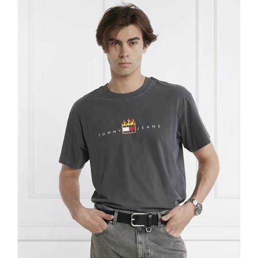 T-shirt męski Tommy Jeans z krótkimi rękawami