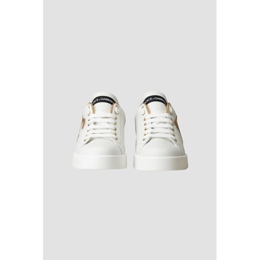 Buty sportowe damskie Dolce & Gabbana sneakersy białe wiązane 