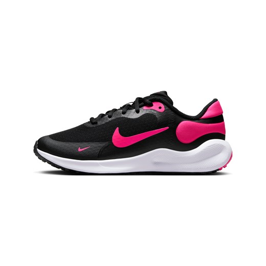 Buty do biegania dla dużych dzieci Nike Revolution 7 - Czerń ze sklepu Nike poland w kategorii Buty sportowe dziecięce - zdjęcie 165608294