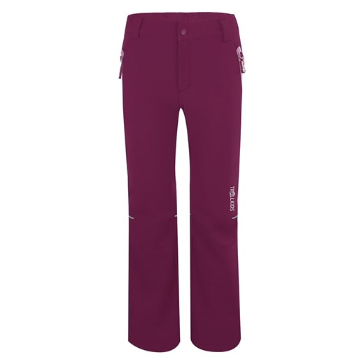 Trollkids Spodnie softshellowe &quot;Hemsedal&quot; w kolorze fioletowym ze sklepu Limango Polska w kategorii Spodnie chłopięce - zdjęcie 165609622