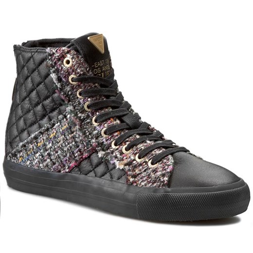 Sneakersy GUESS - Dona FL4DON FAB12 BLACK eobuwie-pl szary 