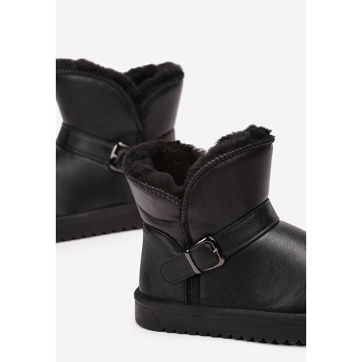 Buty zimowe dziecięce Born2be śniegowce bez zapięcia 