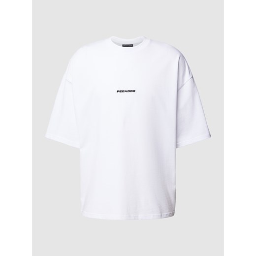 T-shirt o kroju oversized z nadrukiem z logo Pegador S Peek&Cloppenburg 