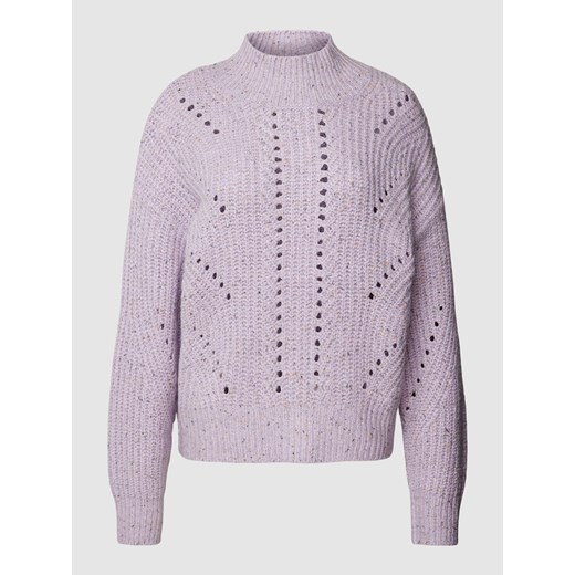 Sweter z dzianiny z ażurowym wzorem Tom Tailor Denim S Peek&Cloppenburg 