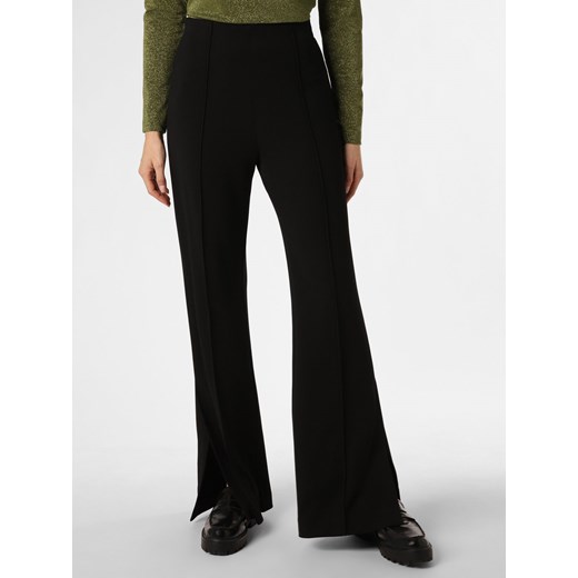 DAY Birger et Mikkelsen Spodnie Kobiety Sztuczne włókno czarny jednolity ze sklepu vangraaf w kategorii Spodnie damskie - zdjęcie 165631064