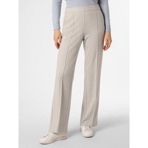 MAC Spodnie Kobiety Bawełna jasny szary wzorzysty ze sklepu vangraaf w kategorii Spodnie damskie - zdjęcie 165631120