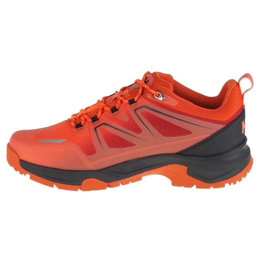 Czerwone buty trekkingowe męskie Helly Hansen sportowe wiązane