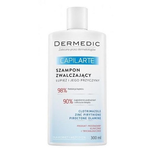 Dermedic capilarte szampon przeciwłupieżowy 300ml Dermedic SuperGalanteria.pl